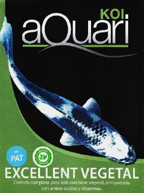 portada koi vegetal aQuari KOI Excellent Vegetal "Hundible"
