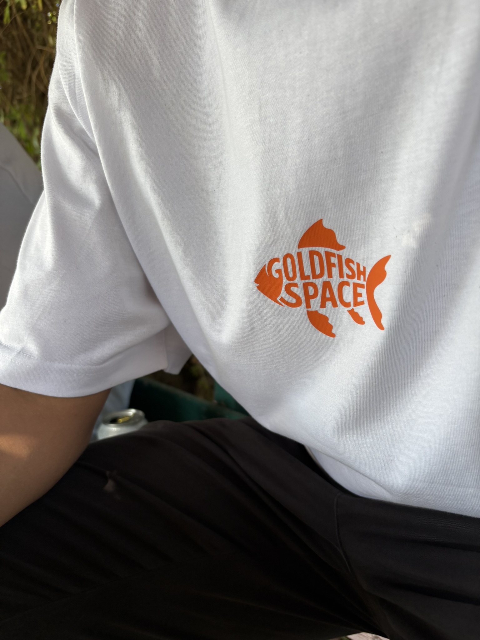 Camiseta Goldfish space "01"