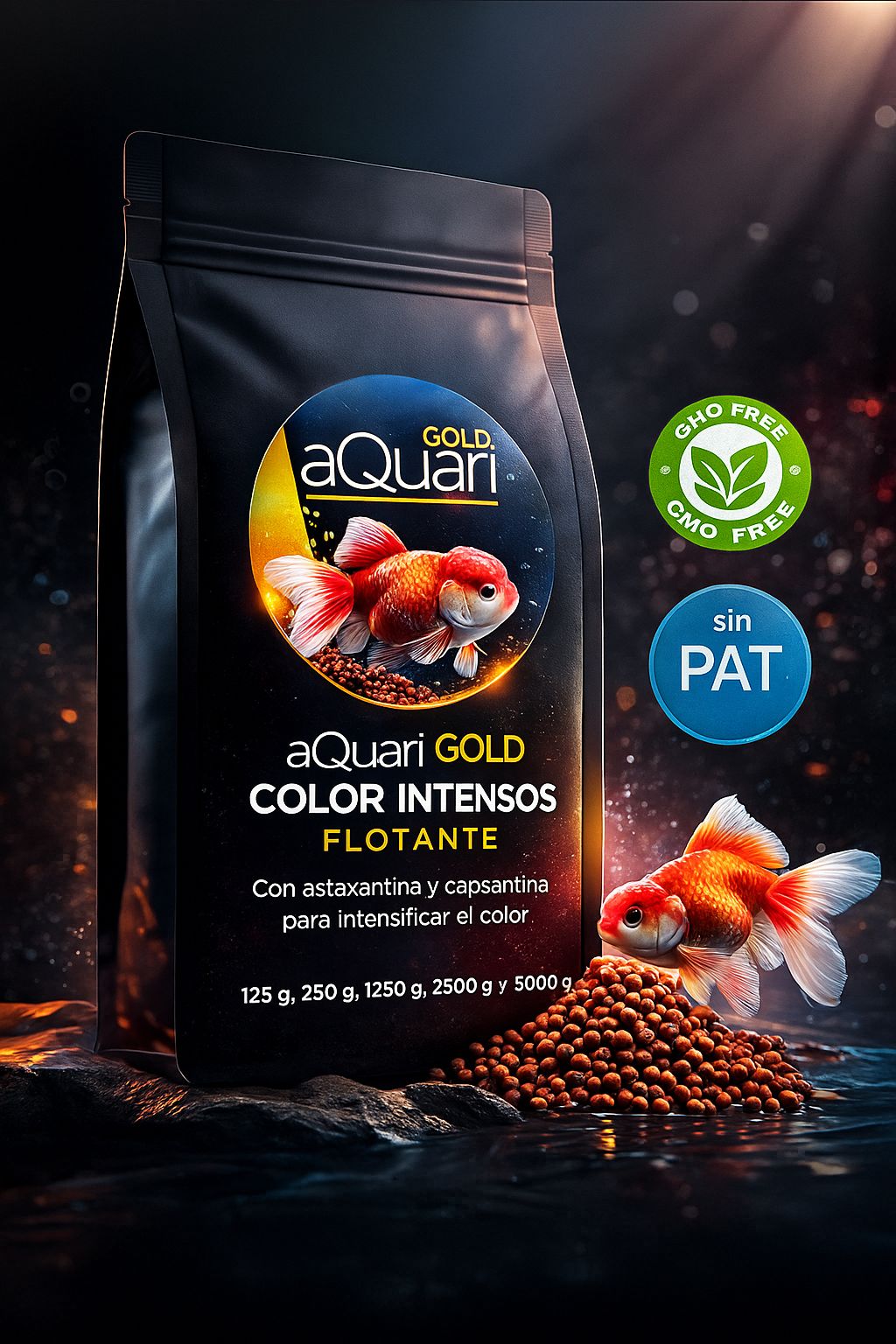 aQuari Gold Color Intensos "Flotante"