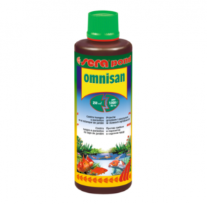 SERA omnisan F | Tratamiento contra Hongos y Parásitos en Estanques | 250 ml