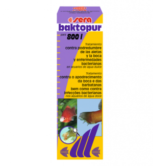 SERA baktopur | Tratamiento contra Infecciones Bacterianas en Agua Dulce | 50 ml