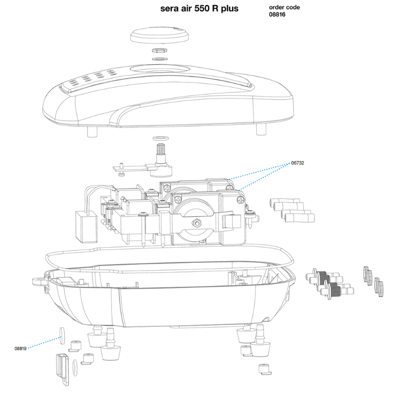 Sera Air Plus | Bomba de Aire para Acuario