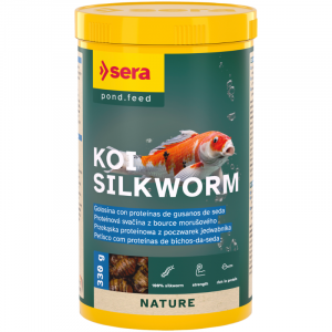 Sera Koi Silkworm | Golosina Natural de Gusanos de Seda para Koi