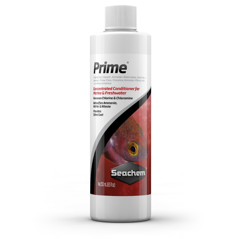 Seachem Prime — Acondicionador de Agua para Acuario