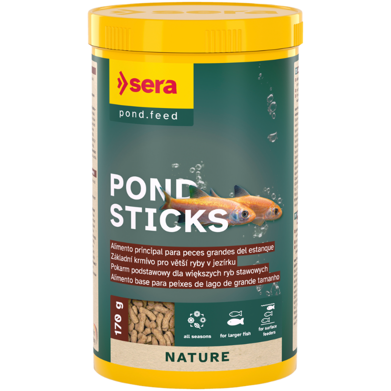 Sera Pond Sticks | Alimento Principal para Peces Grandes de Estanque