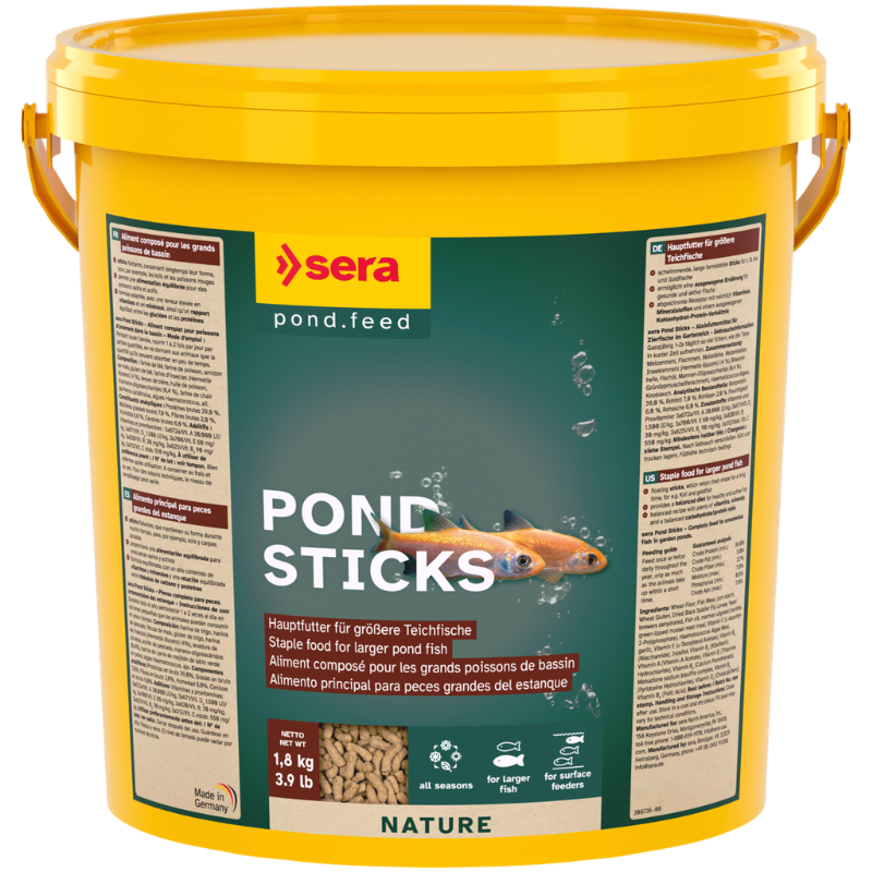 Sera Pond Sticks | Alimento Principal para Peces Grandes de Estanque