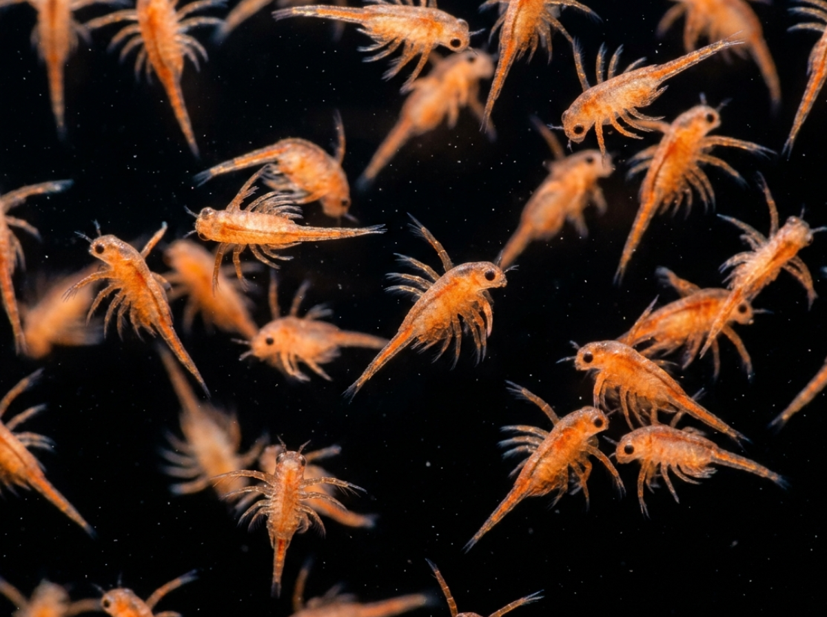 Nauplios de artemia alimento ideal para alevines